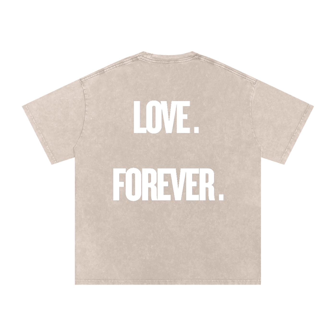 T-SHIRT OVERSIZED LOVE. FOREVER.